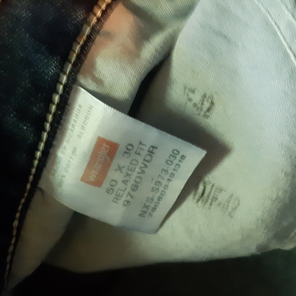 Big Men's Wrangler Jeans - Picture 2 of 4